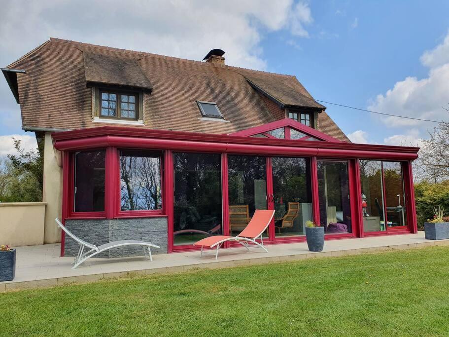 Vila La Mare Aux Chevres Reux Exteriér fotografie